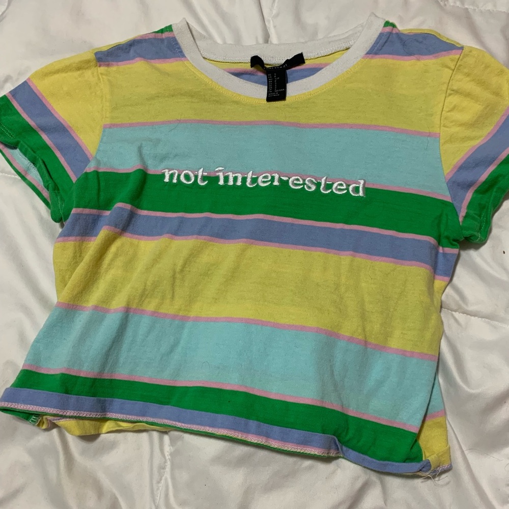Forever 21 Cropped T-shirt